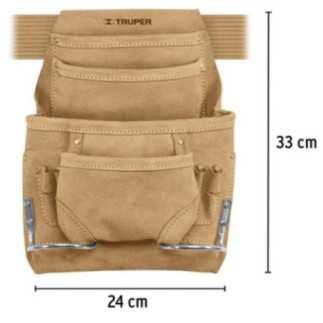 Portaherramientas de carnaza, 12 compartimentos 11536