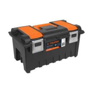 Caja plástica 19", broche metálico TRUPER 11811