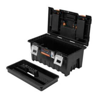 Caja plástica 19", broche metálico TRUPER 11811