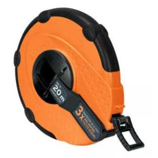 Cinta Larga 20 M De Fibra De Vidrio, Carcasa Plástica