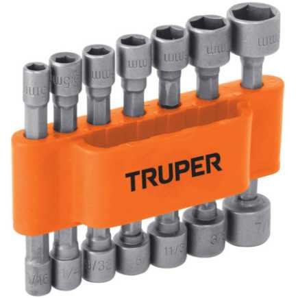 Dados Para Taladro 14 Piezas Truper 12844