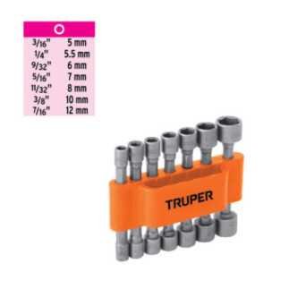Dados Para Taladro 14 Piezas Truper 12844
