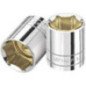 Dado de 7/8", 6 puntas, cuadro 1/2", Truper 13238
