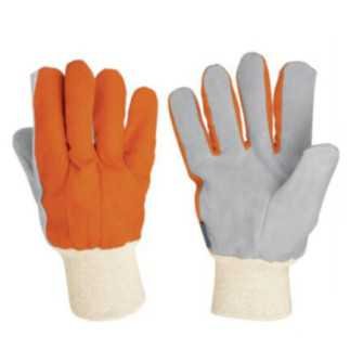Guantes de carnaza y loneta uso ligero TRUPER 14244