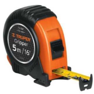 Flexómetro Gripper, Contra Impacto, 5 M, Cinta 19 Mm Trup-14578