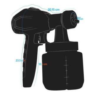 Pistola Para Pintar Eléctrica 330 W Truper 15382