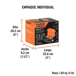 rocasierras bimetálicas, 13 piezas, Truper Expert juego TRUPER TRUP-15411