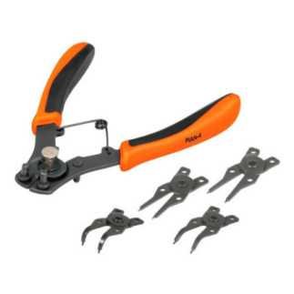 Pinza Para Anillos De Retención 6" 4 Cabezas Intercambiables Tr