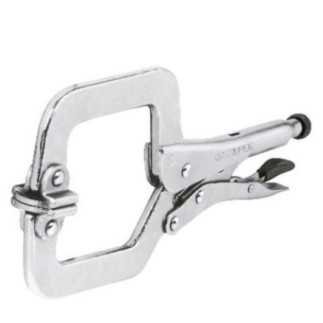 Pinza de presión, tipo 'C' de 18', con mordaza autoajustable TRUPER TRUP-17415