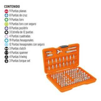 Puntas 100 Piezas Largo 1" Truper 17794