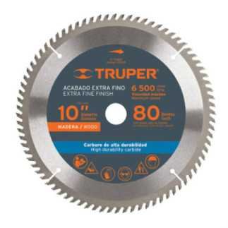 Disco sierra p/madera 10', 40 dientes, centro 1' 18307