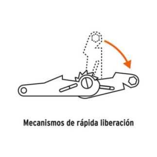 Sujetador con matraca carga máxima 3000 kg, Truper TRUP-19286