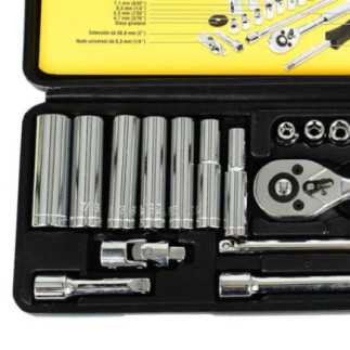 Autocle Cuadro 1/4" 22 Piezas Standard Pretul 23981