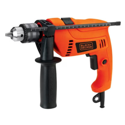 Rotomartillo 1/2" 550 W 0-2,800 rpm + estuche BLACK & DECKER HD555K-B3