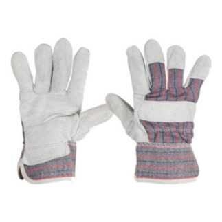 Guantes de carnaza y loneta con refuerzo pretul TRUPER TRUP-29976