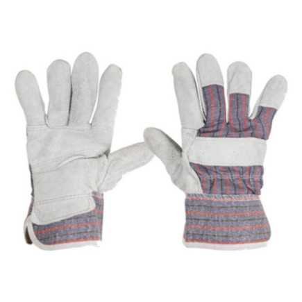 Guantes de carnaza y loneta con refuerzo pretul TRUPER TRUP-29976