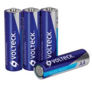 Pila Alcalina Tamaño AA, Blister Con 4 Pzas, Volteck