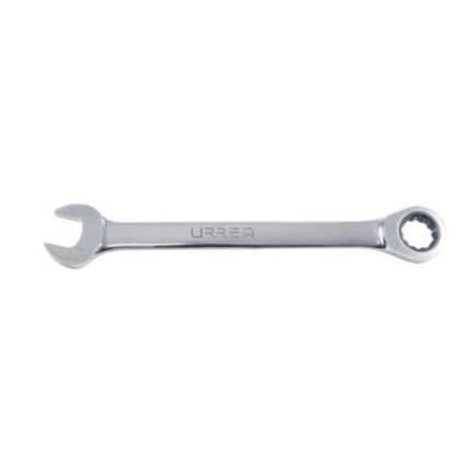 Llave combinada pulido espejo de matraca en pulgadas 12 puntas 1-1/8" Urrea 1236CM