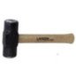Marro octagonal cabeza maquinada con mango de hickory Americano de 12" 4 lb Urrea 1435G