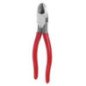 Pinza para electricista con mango rubber grip de 7-3/4" corte diagonal alta palanca Urrea 207G