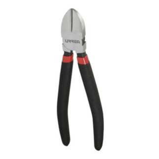 Pinza para electricista con mango rubber grip de 7-3/4" corte diagonal Urrea 207GI