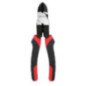 Pinza para electricista con mango bimaterial palanca compuesta de 7" corte diagonal Urrea 209GCA