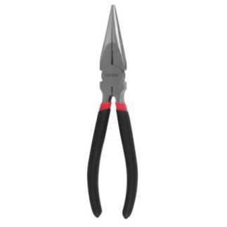 Pinza para electricista con mango rubber grip de 8-9/16" punta larga corte lateral Urrea 2292GI