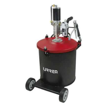 Inyector de grasa con cubeta neumático de 30 kg, 7,500 PSI U URREA 23629