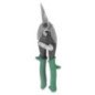 Tijera con mango rubber grip para hojalatero tipo aviación derecha 10" Urrea 303R