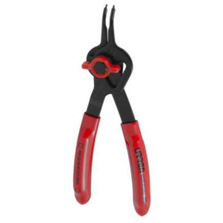 Pinza para anillos de retención convertibles con mariposa .038 ángulo de 45° Urrea 370