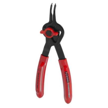 Pinza para anillos de retención convertibles con mariposa .090 ángulo de 90° Urrea 379