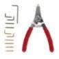 Pinza para anillos de retención con puntas intercambiables 12 piezas Urrea 381