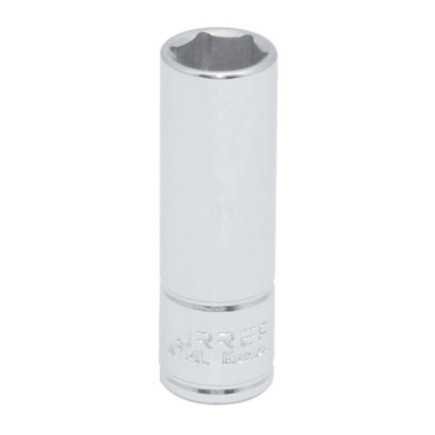 Dado largo cuadro de 1/4" 6 puntas en pulgadas 3/8" Urrea 4712L