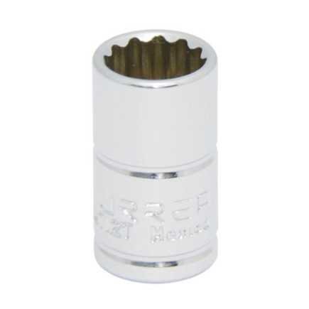 Dado cuadro de 1/4" 12 puntas en pulgadas 3/8" Urrea 4712T