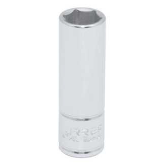 Dado largo cuadro de 1/4", 6 puntas, en pulgadas, 7/16"