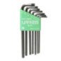 Juego de llaves hexagonales tipo "L" Torx tamper proof 7 piezas Urrea 4972TT