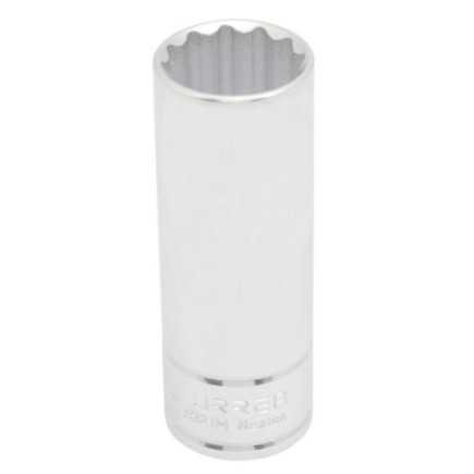 Dado largo cuadro de 1/2" 12 puntas metrico 21 mm Urrea 5321M