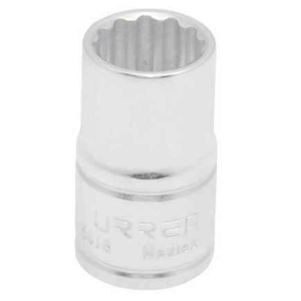 Dado cuadro de 1/2" 12 puntas en pulgadas 9/16" Urrea 5418