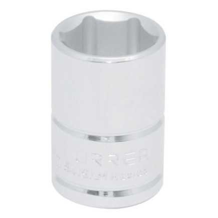 Dado cuadro de 1/2", 6 puntas, métrico, 30 mm