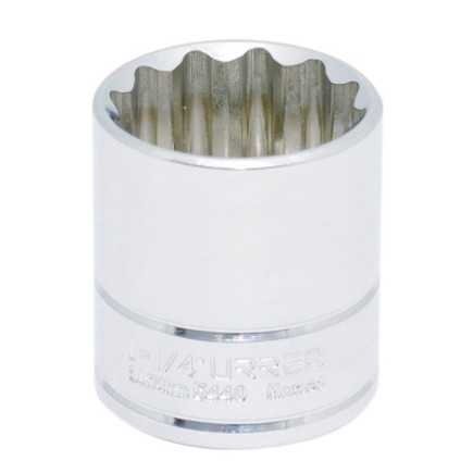 Dado cuadro de 1/2" 12 puntas en pulgadas 1-1/4" Urrea 5440