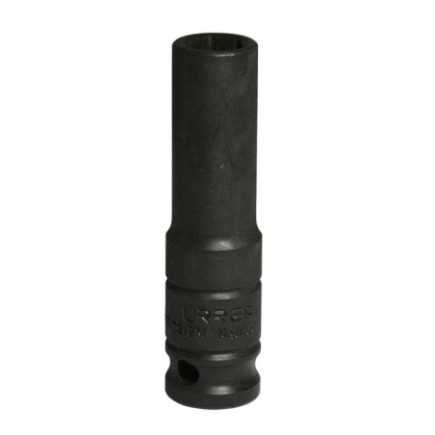 Dado de impacto largo cuadro de 1/2" 6 puntas métrico 12 mm Urrea 7312M