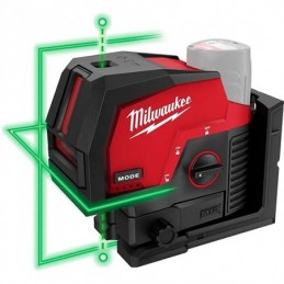 Laser Verde De Puntos C/Plomada Y Linea Trasnversa M12 - Bare Tool MIL3622-20 MILWAUKEE ACCESORIOS