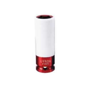 Dado de impacto metrico cuadro de 1/2" con protección Nylamid 21 mm Urrea 7321MP