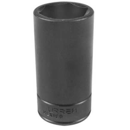 Dado de impacto largo cuadro de 1/2" 6 puntas en pulgadas 1-1/8" Urrea 7336H