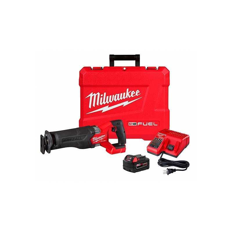 Sierra Sable M18 Fuel Sawzall® Con Bateria Y Cargador MIL2821-21 MILWAUKEE ACCESORIOS Sierra Sable M18 Fuel Sawzall® Con Bateria Y Cargador MIL2821-21 MILWAUKEE ACCESORIOS