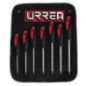 Juego de destornilladores con mango bimaterial de golpe punta Phillips 7 piezas Urrea 9100GB