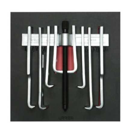 CH221 Juego de extractor 10 toneladas 14 piezas Urrea