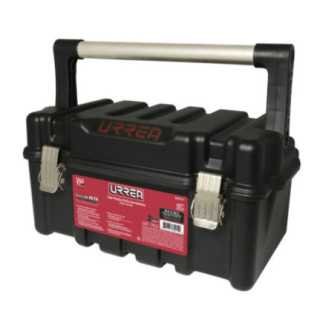 CPU17 Caja portaherramientas plástica con broches metálicos 17" x 9" x 8" Urrea