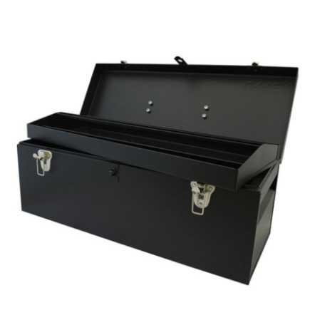 D7C20 Caja portaherramientas metálica color negro 24" x 9" x 9" Urrea