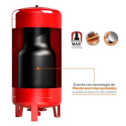 Tanque Hidroneumatico 480 L Vertical Evans EQTH-480VE